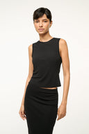 Image DAVI TANK | BLACK 1 of 7