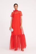 Image CALLUNA DRESS | RED ROSE 5 of 6