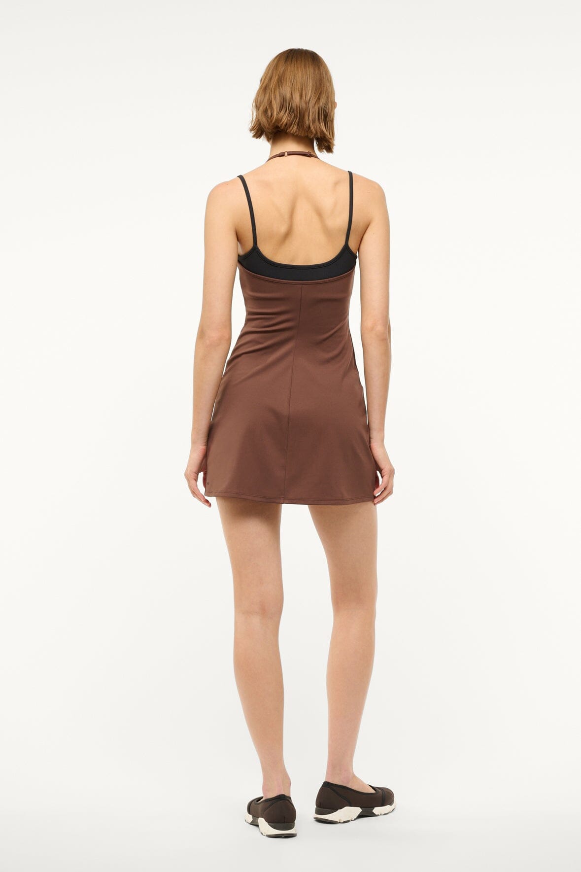 Image FREESTYLE DRESS | DARK OAK BLACK 5 of 8 and Clicking this image will trigger a zoom pop-up