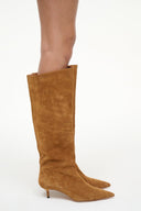Image SEBASTIAN KITTEN HEEL BOOT | TAN 10 of 10