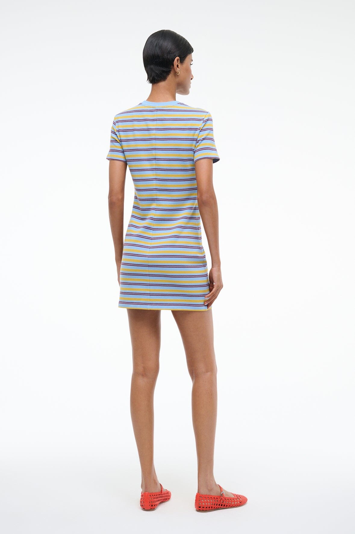 Image WADE DRESS | LINUS STRIPE 4 of 6 and Clicking this image will trigger a zoom pop-up