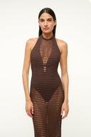 Image JANE DRESS | DARK CHOCOLATE 4 of 5