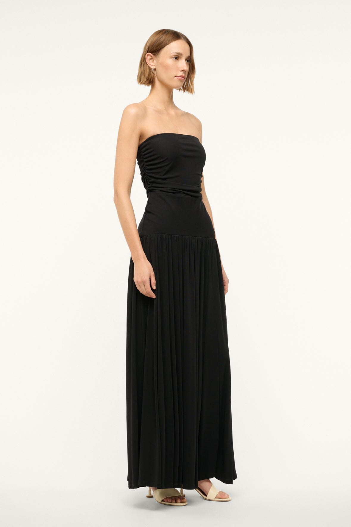 Image MARIANA DRESS | BLACK 2 of 6 and Clicking this image will trigger a zoom pop-up