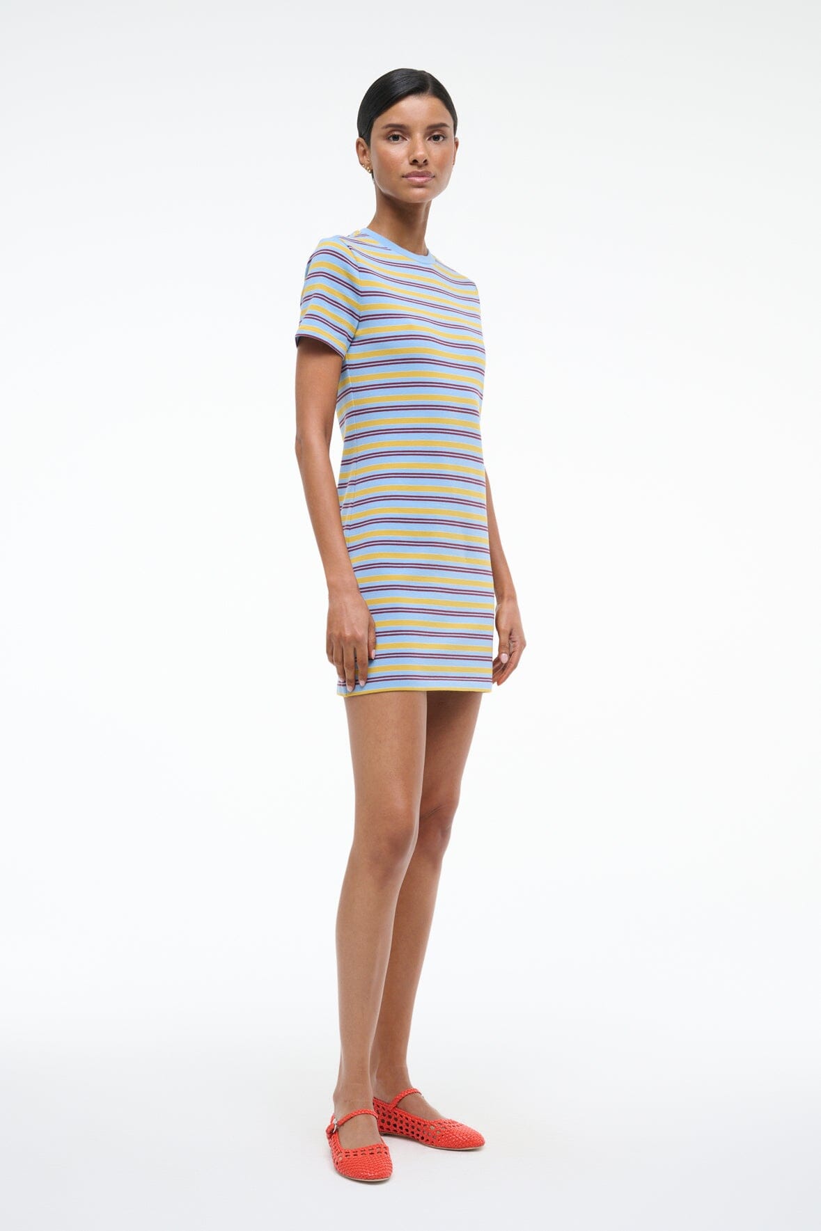 Image WADE DRESS | LINUS STRIPE 3 of 6 and Clicking this image will trigger a zoom pop-up