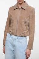HUGO SUEDE JACKET | DUNE