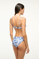 Image CORSAGE BIKINI BOTTOM | BLUE TOILE 3 of 4