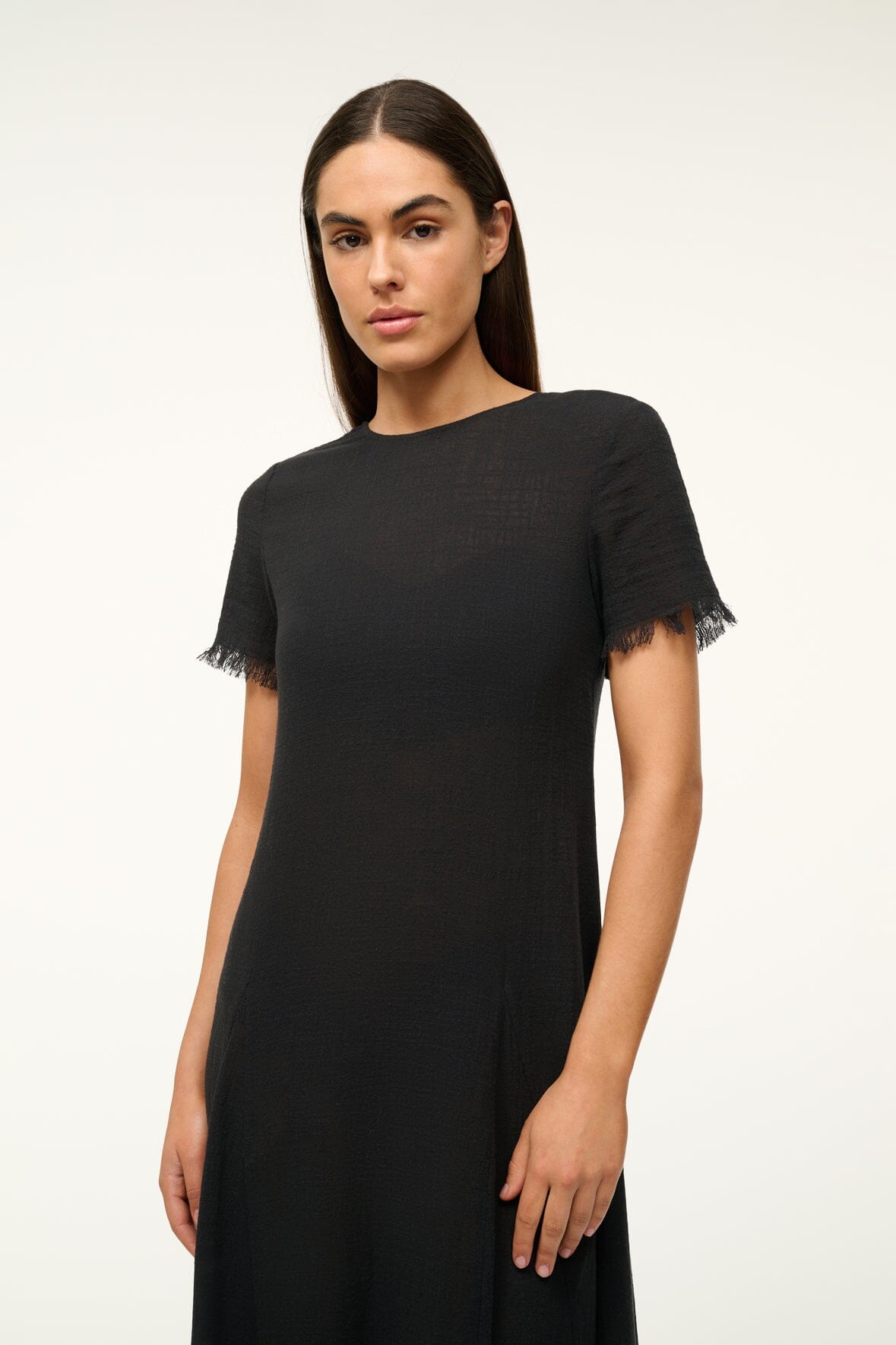 Staud Le Havre Dress Black Staud Le Havre Dress Black
