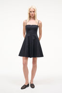 STAUD, Wylie Mini Dress in Black, Size 00