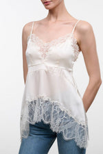 LINA SILK TOP | IVORY