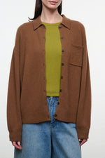 CAMERON CASHMERE CARDIGAN | CIGAR