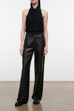 GUS LEATHER PANT | BLACK
