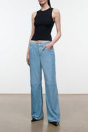 GUS SUEDE PANT | SKY