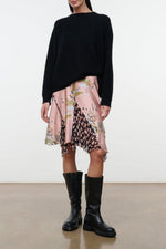REANNAH SILK SKIRT | TAPESTRY ROSE MULTI