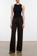 GUS RELAXED JEAN | ESPRESSO STRIPE