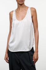 YVES SILK TANK | IVORY