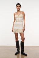 HALIE MINI DRESS | ECRU ECRU / 4