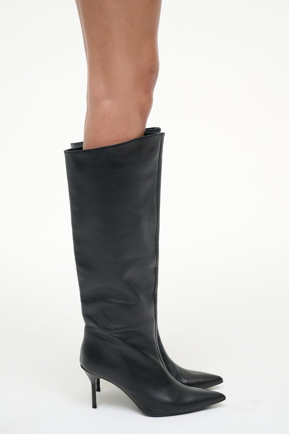 Image SEBASTIAN HIGH HEEL BOOT | BLACK 4 of 7 and Clicking this image will trigger a zoom pop-up
