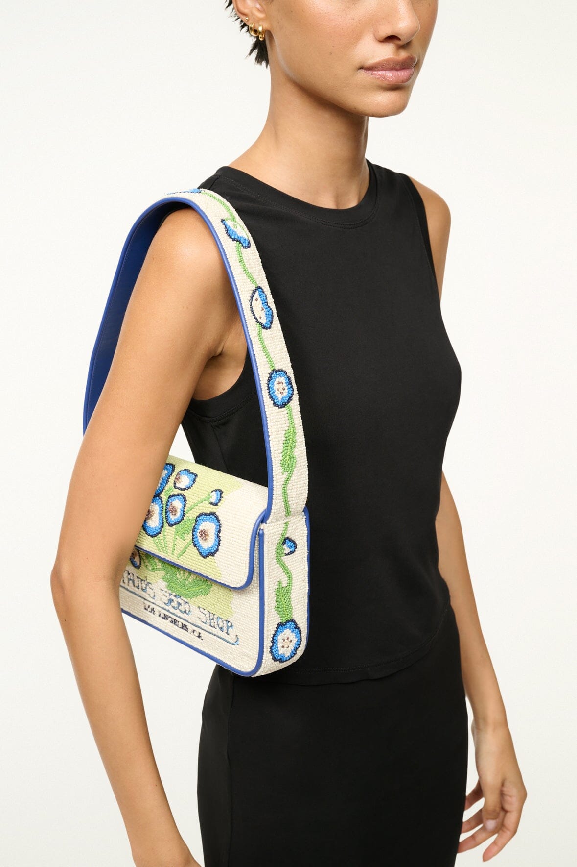 Image TOMMY BEADED BAG | BABY BLUE EYES 2 of 7 and Clicking this image will trigger a zoom pop-up