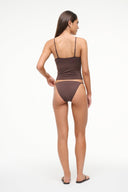 Image SISLEY STRING BIKINI BOTTOM | DARK CHOCOLATE 2 of 4