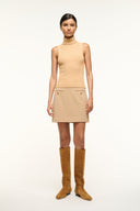 Image ANNETTE SKIRT | CAMEL 1 of 7