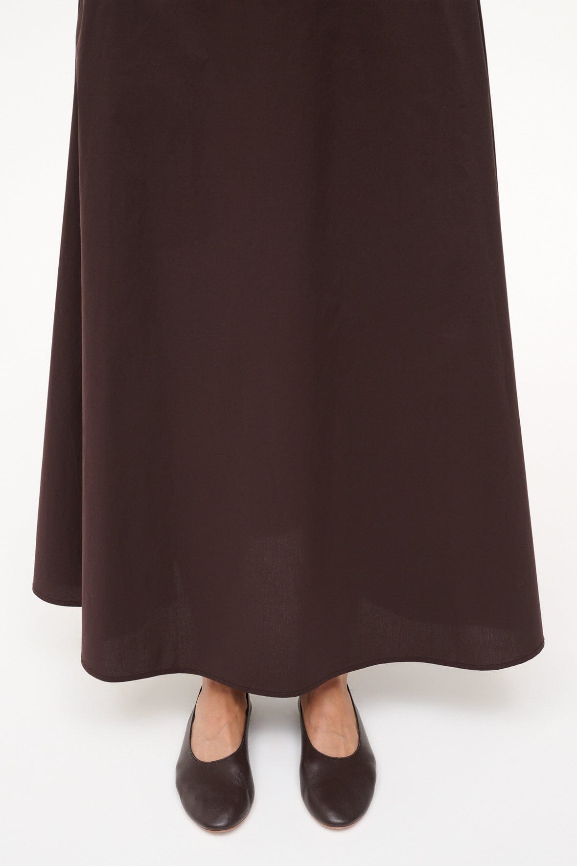 Image ALBA BALLET FLAT | ESPRESSO 4 of 7 and Clicking this image will trigger a zoom pop-up
