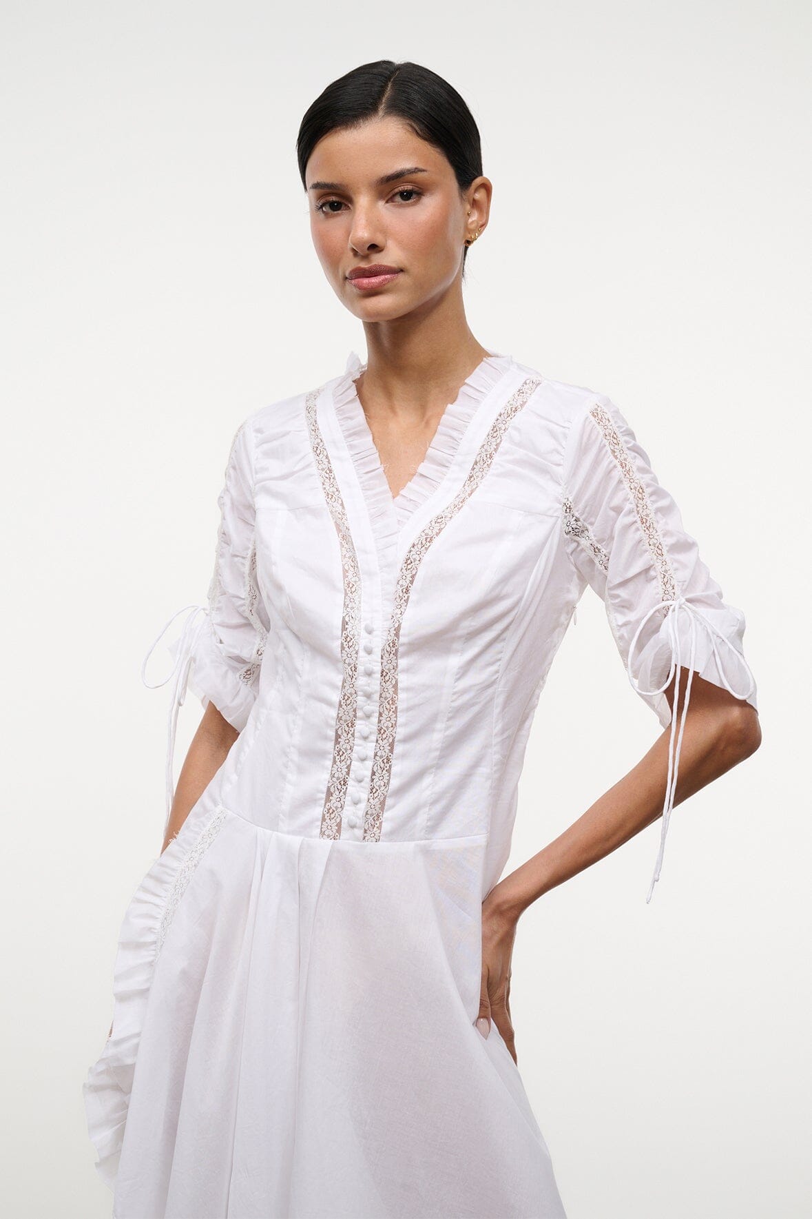 staud ivory dress STAUD, Mimi Dress in Botanica Ivory, Size 2