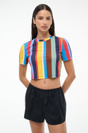 Image FERNANDA COVERUP TOP | MARKET STRIPE 2 of 5