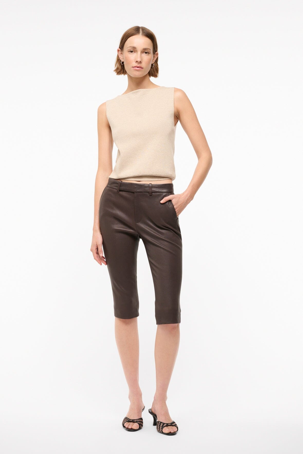 HANOVER LEATHER CAPRI TIRAMISU