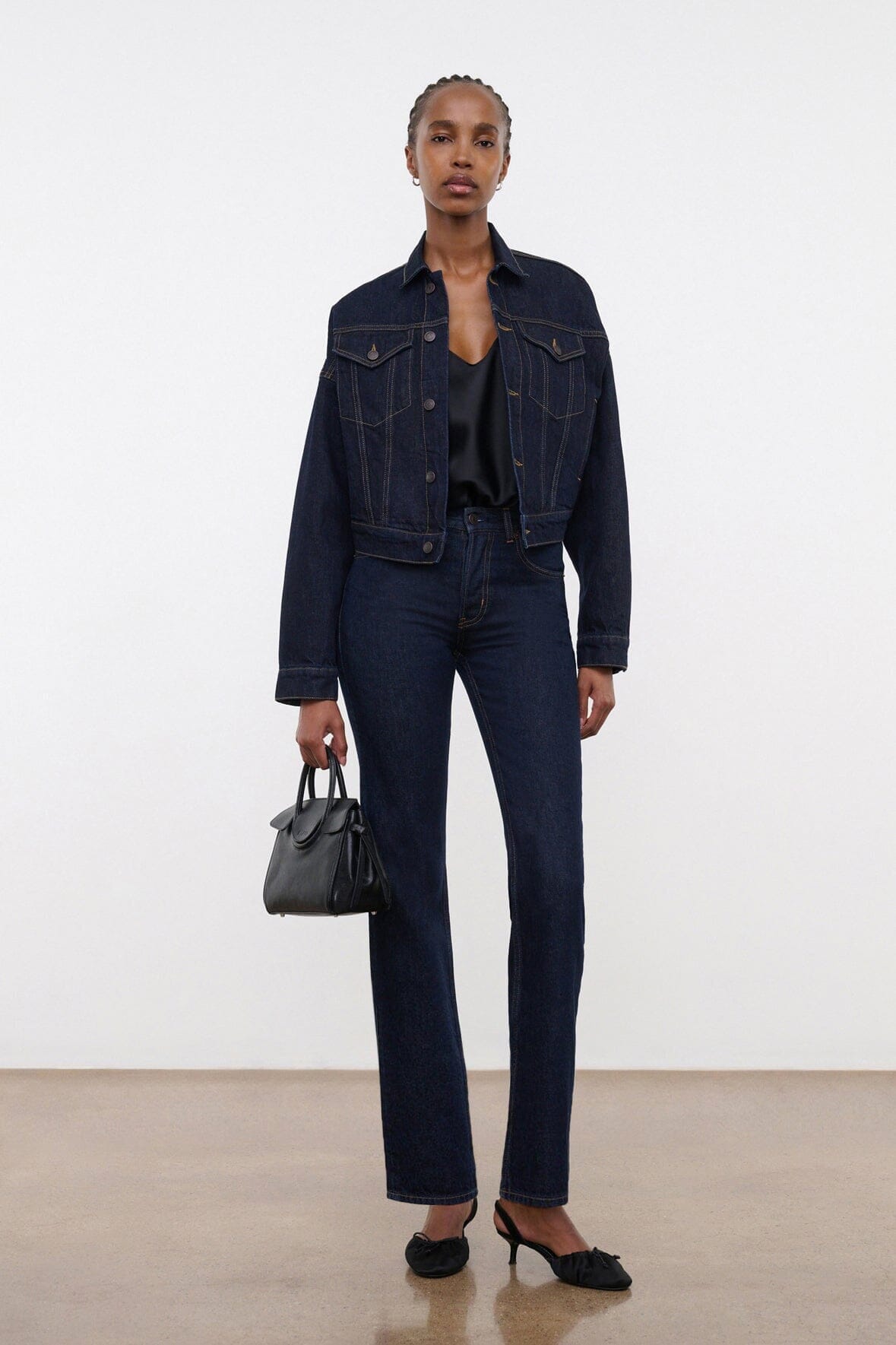 Image GLEN DENIM JACKET | INDIGO 5 of 8 and Clicking this image will trigger a zoom pop-up