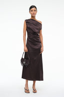 Image PHARE SILK DRESS | EARTH 2 of 6