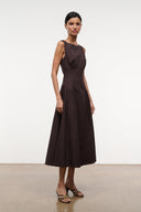 staud drop waist dress Staud Black Dena Minidress