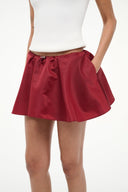 Image SOSA SKIRT | DEEP RED 3 of 6