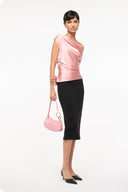 Image PHARE SILK TOP | ROSE 3 of 7
