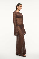 Image LORENA DRESS | DARK CHOCOLATE 2 of 6