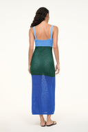 Image JESSICA MAXI DRESS | DEEP SEA JUNGLE SKY 3 of 6