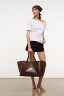 CARINE TOP | WHITE WHITE / XS