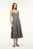 Image WELLS DRESS | TEXTURED HERRINGBONE 3 of 5