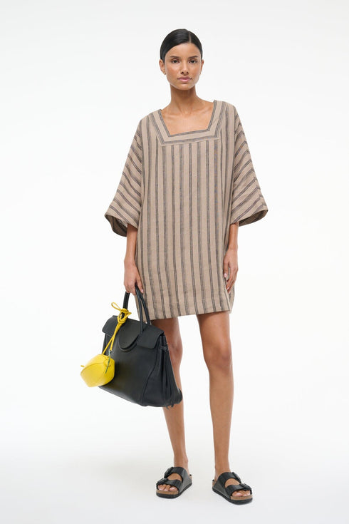 Go to MANUELA LINEN DRESS SAHARA STRIPE view 1