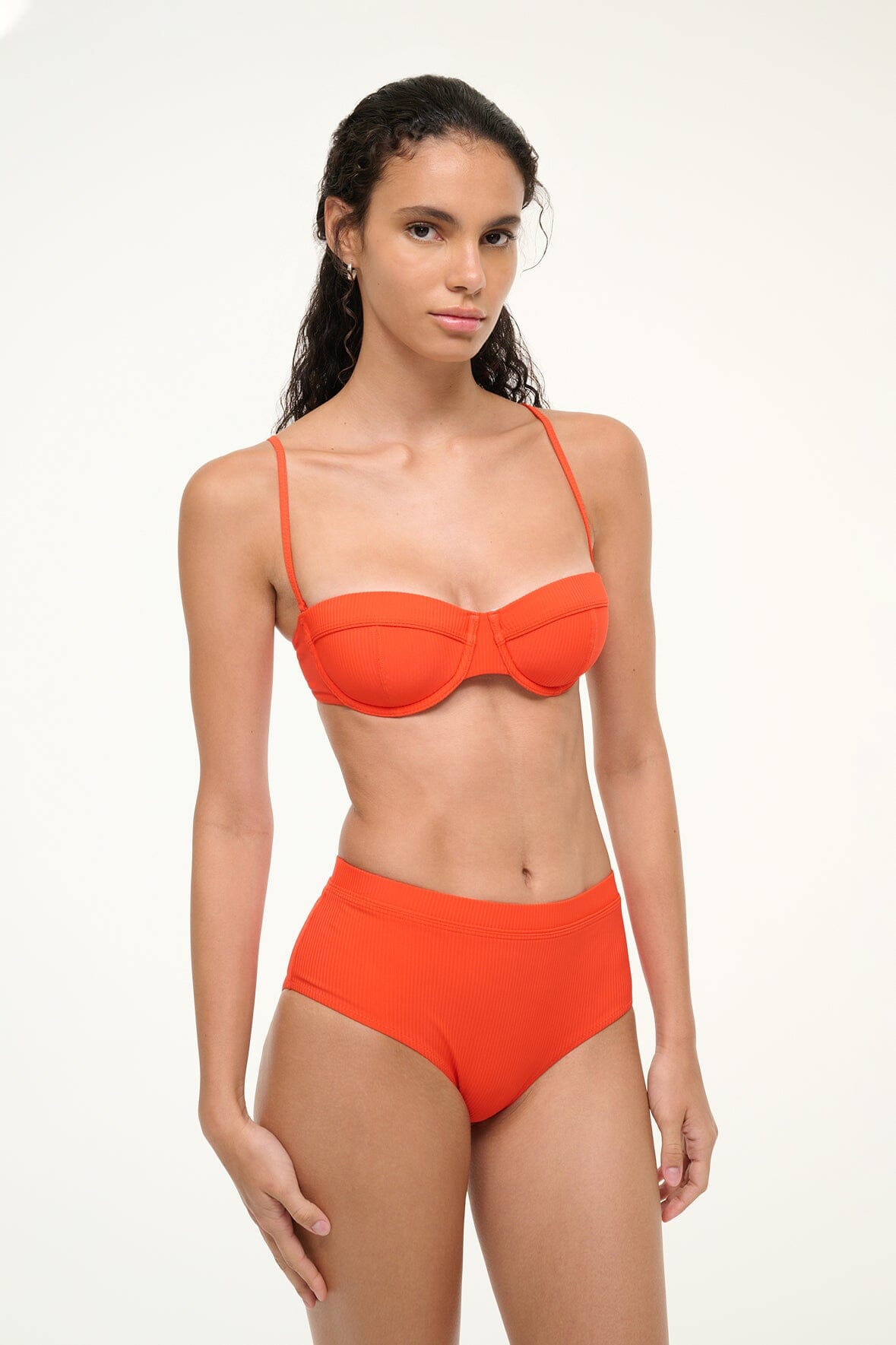 Image JO BALCONETTE BIKINI TOP | CAYENNE 2 of 8 and Clicking this image will trigger a zoom pop-up