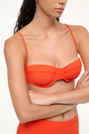 Image JO BALCONETTE BIKINI TOP | CAYENNE 4 of 8