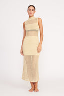 Image ADAIR DRESS | NATURAL 1 of 7