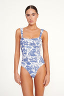 Image ADELAIDE ONE PIECE | BLUE TOILE 1 of 6