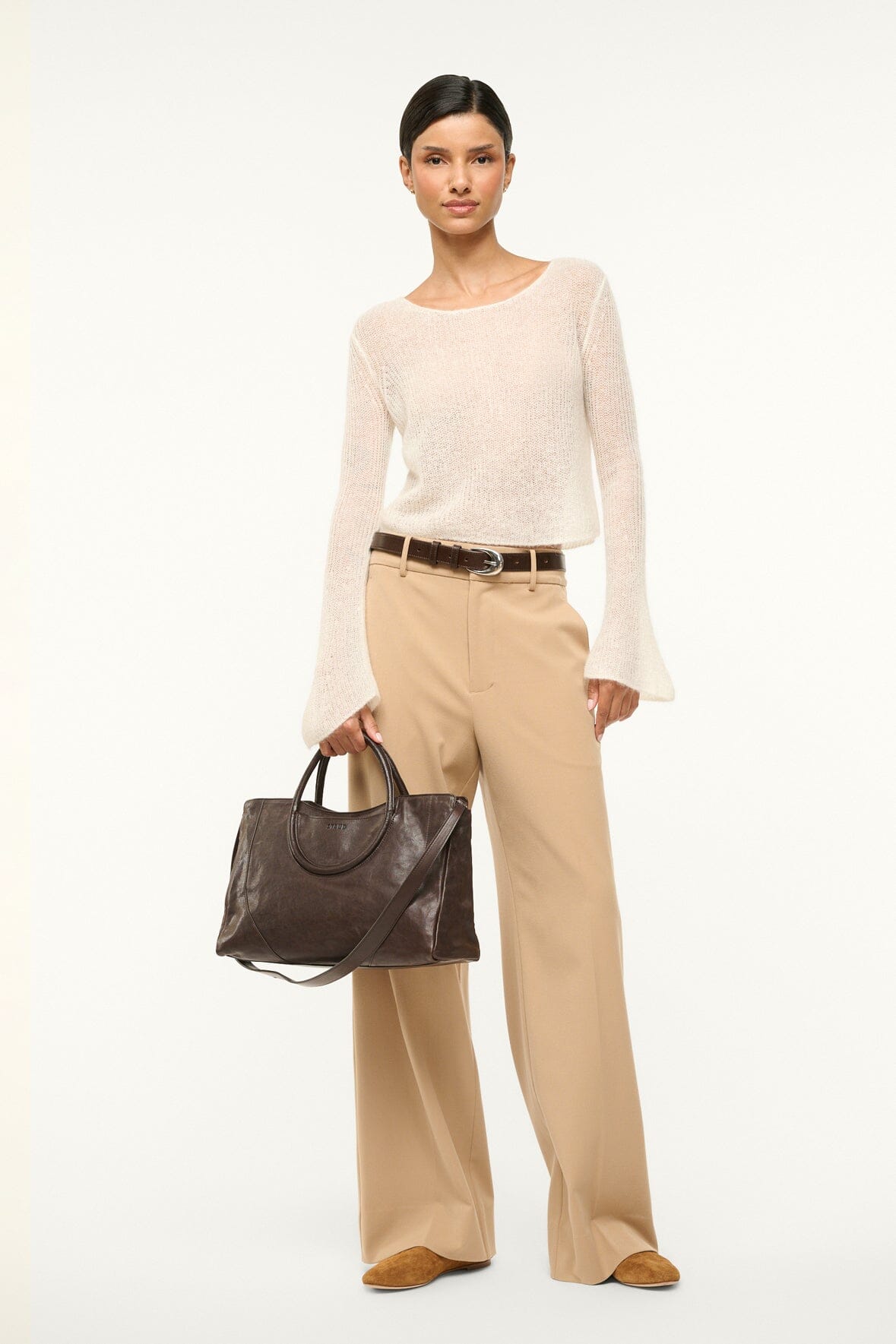 Image MAUDE SATCHEL | ESPRESSO 2 of 8 and Clicking this image will trigger a zoom pop-up