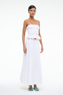 Image AXEL SKIRT | WHITE 3 of 7