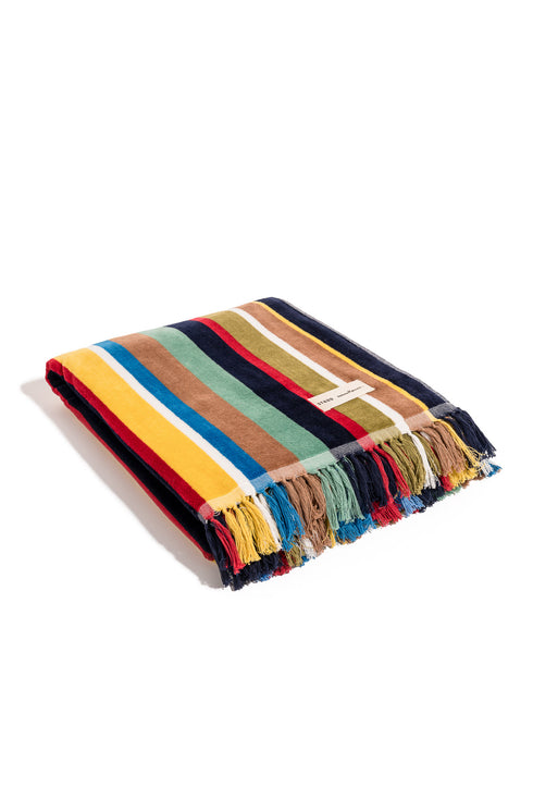 Go to STAUD x BUSINESS & PLEASURE CO. BEACH TOWEL MARKET STRIPE view 1