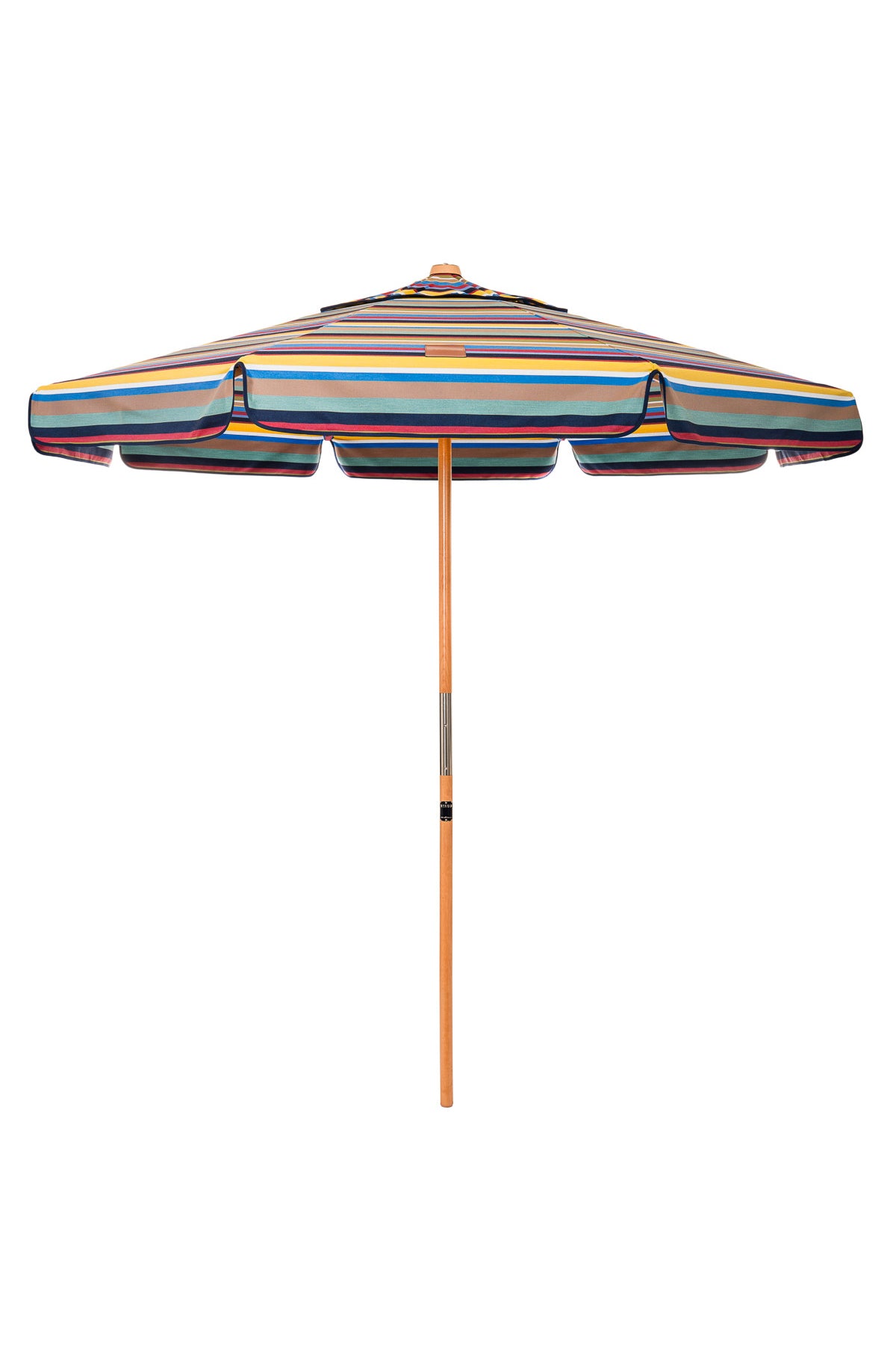 Image STAUD x BUSINESS & PLEASURE CO. MARKET UMBRELLA | MARKET STRIPE 1 of 8 and Clicking this image will trigger a zoom pop-up