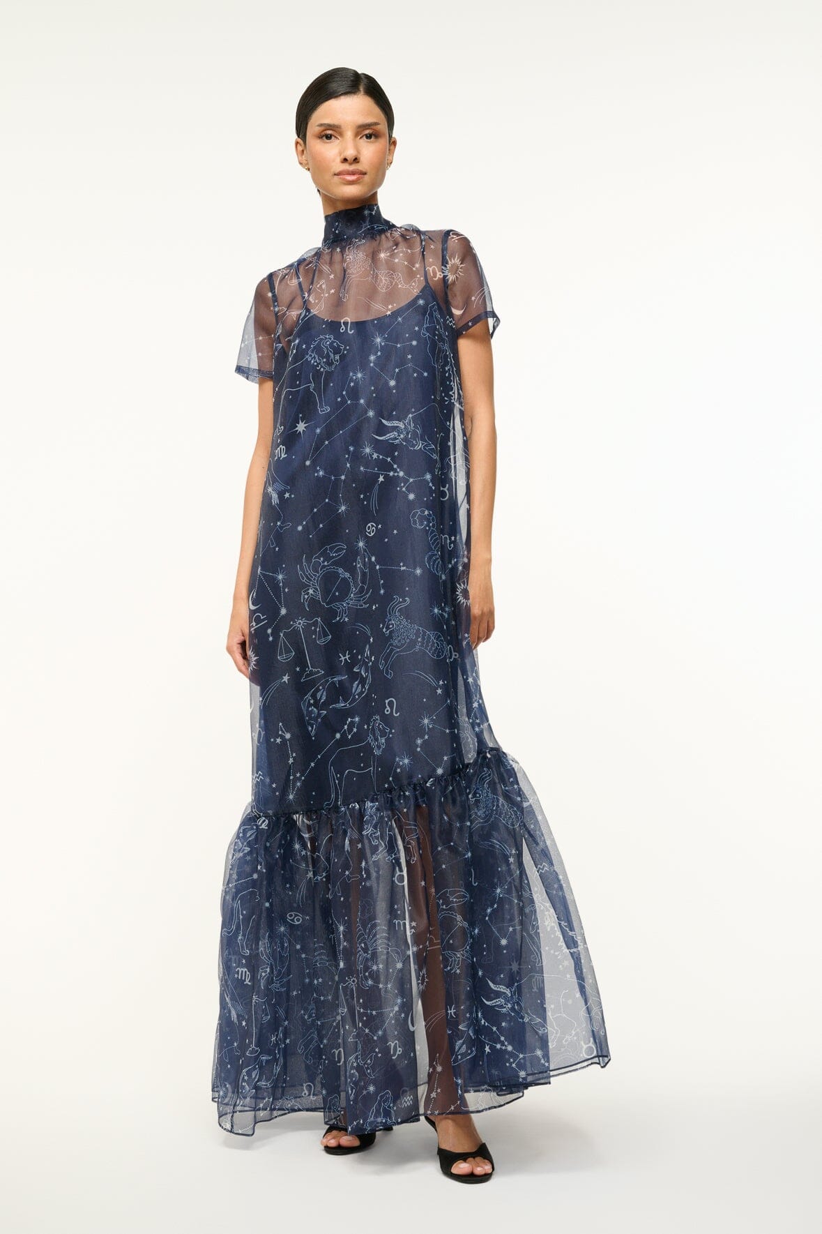 Image CALLUNA DRESS | ZODIAC CONSTELLATION 1 of 5 and Clicking this image will trigger a zoom pop-up