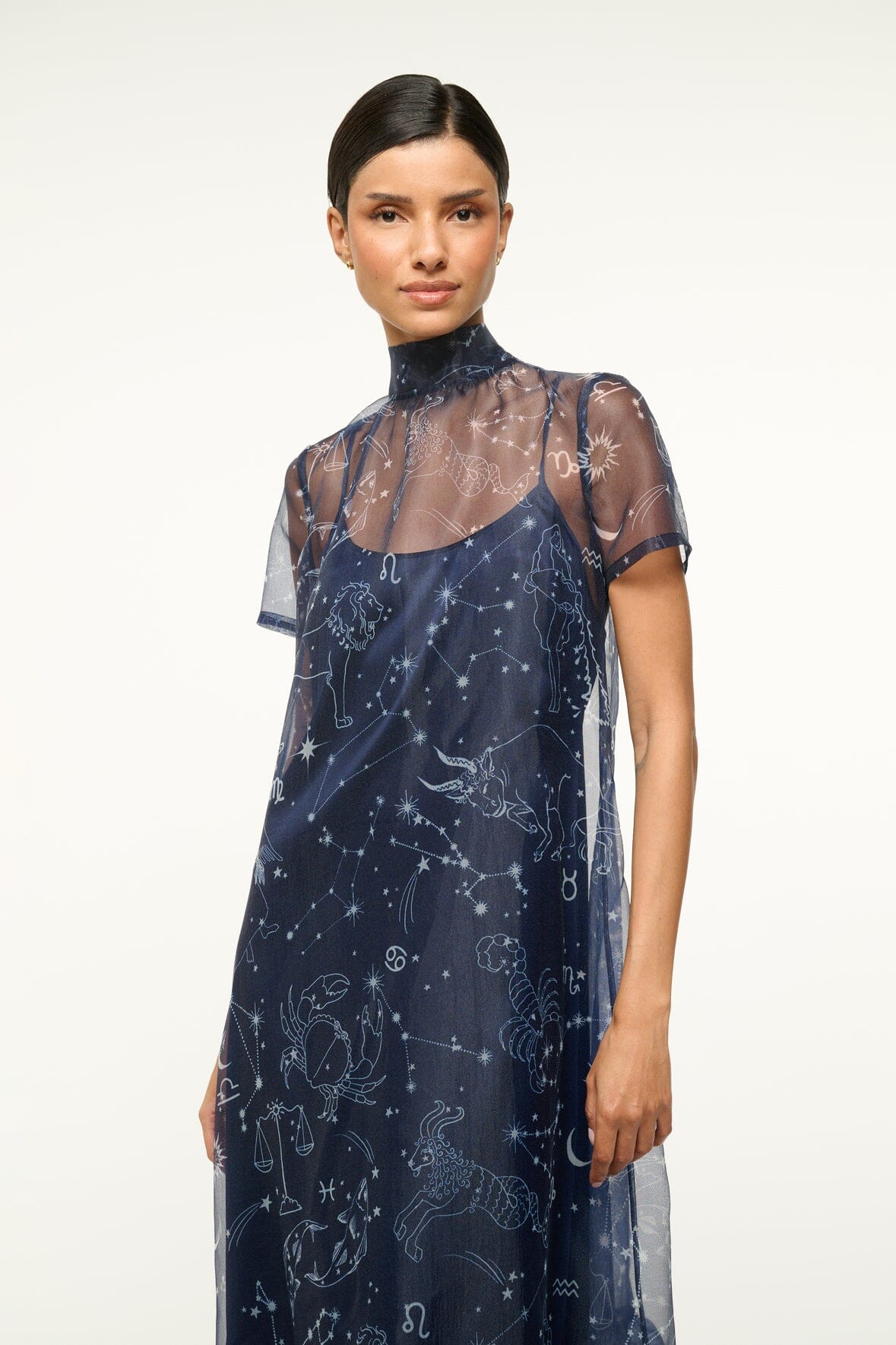 Image CALLUNA DRESS | ZODIAC CONSTELLATION 4 of 5 and Clicking this image will trigger a zoom pop-up