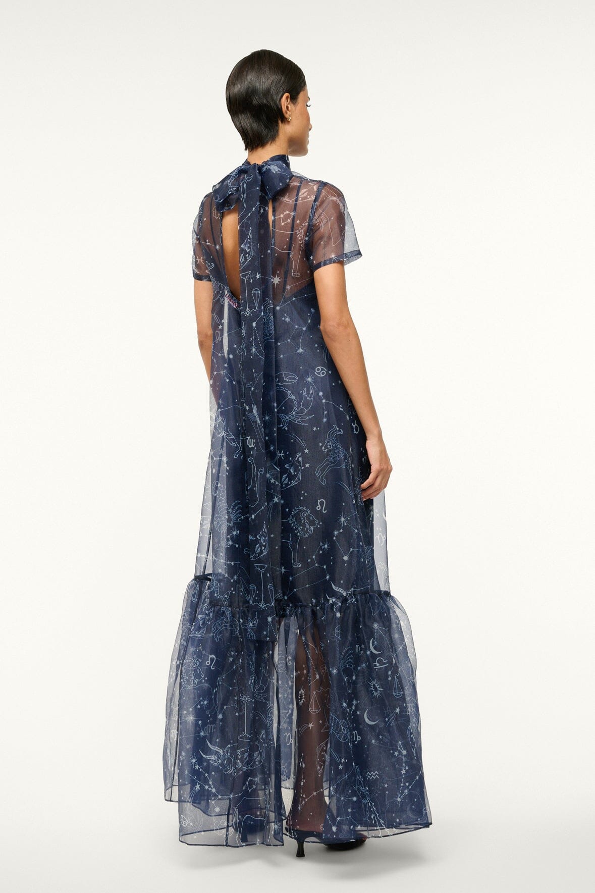 Image CALLUNA DRESS | ZODIAC CONSTELLATION 3 of 5 and Clicking this image will trigger a zoom pop-up