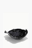 WAVY BOWL | BLACK GLAZE